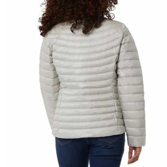 32 Degrees Heat Down Jacket, 650 Fill Power, Quilt Lines, Gray, Large, NWT - Picture 3 of 15